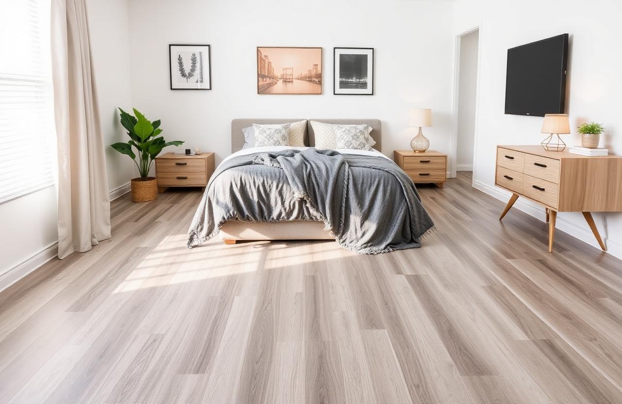 Laminate Floor Installation — after