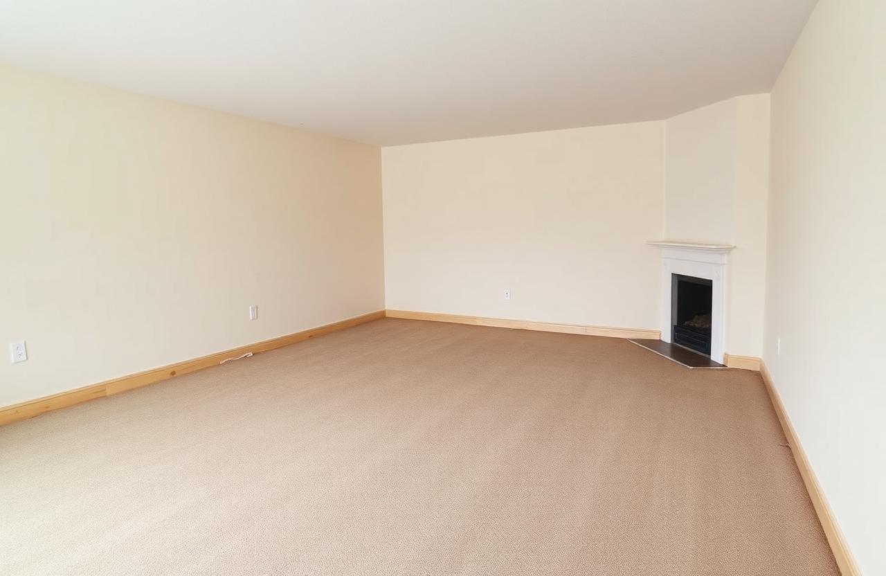 Hardwood Floor Installation before